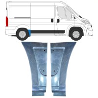 Reparatiepaneel achterspatbord voor Opel Movano 2021-2026 / Links + Rechts 16499
