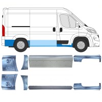 Reparatiepaneel set voor Opel Movano 2021-2026 / Links + Rechts 16534