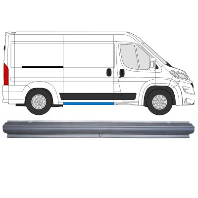 Schuifdeur dorpel reparatiepanel voor Opel Movano 2021-2026 / Rechts 16459