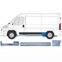 Reparatiepaneel set voor Opel Movano 2021-2026 / Links / 16527