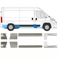 Reparatiepaneel set voor Opel Movano 2021-2026 / Links + Rechts 16444