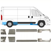 Reparatiepaneel set voor Opel Movano 2021-2026 / Links + Rechts 16425