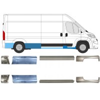 Reparatiepaneel set voor Opel Movano 2021-2026 / Links + Rechts 16468