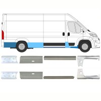 Reparatiepaneel set voor Opel Movano 2021-2026 / Links + Rechts / 16446