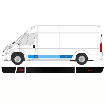 Sierlijsten set voor Opel Movano 2021-2026 / Links / 14425