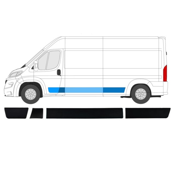 Sierlijsten set voor Opel Movano 2021-2026 / Links / 14419