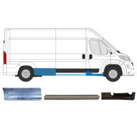 Reparatiepaneel set voor Opel Movano 2021-2026 / Rechts 16537