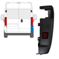 Hoek achterbumper 270 graden voor Opel Movano 2021-2026 / Rechts 15795