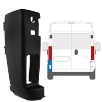 Hoek achterbumper 180 graden voor Opel Movano 2021-2026 / Links 15802