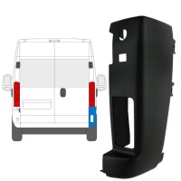 Hoek achterbumper 180 graden voor Opel Movano 2021-2026 / Rechts 15800