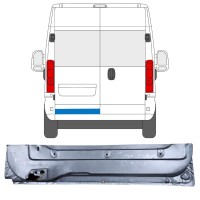 Reparatie plaatwerk achterste deuren voor Opel Movano 2021-2026 / Links 16505