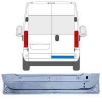 Reparatie plaatwerk achterste deuren voor Opel Movano 2021-2026 / Rechts 16504