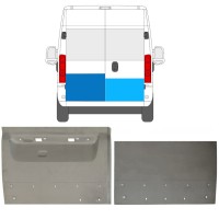 Reparatie plaatwerk achterste deuren voor Opel Movano 2021-2023 / Links + Rechts / Set 16727