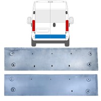 Reparatie plaatwerk achterste deuren voor Opel Movano 2021-2026 / Links + Rechts 16514