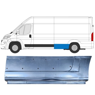 Reparatiepaneel achterspatbord voor Opel Movano 2021-2026 / Links 16521