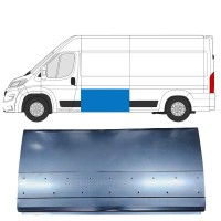 Reparatiepaneel plaatwerk zijkant hoge voor Opel Movano 2021-2026 / Links = Rechts (symmetrisch) 16481