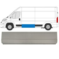 Reparatiepaneel zijpaneel voor Opel Movano 2021-2026 / Links 16431