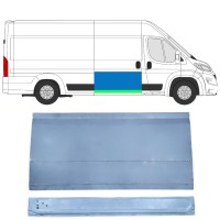 Binnen + buiten reparatiepaneel schuifdeur voor Opel Movano 2021-2026 / Rechts 16403