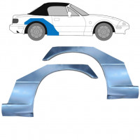 Reparatiepaneel achterspatbord voor Mazda MX-5 1989-1998 / Links + Rechts / Set 9609