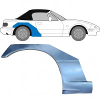 Reparatiepaneel achterspatbord voor Mazda MX-5 1989-1998 / Rechts 6694