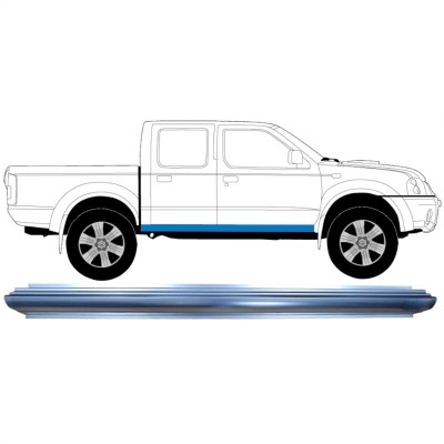 Reparatie dorpel voor Nissan Navara D22 1998-2005 / Links = Rechts (symmetrisch) 8901
