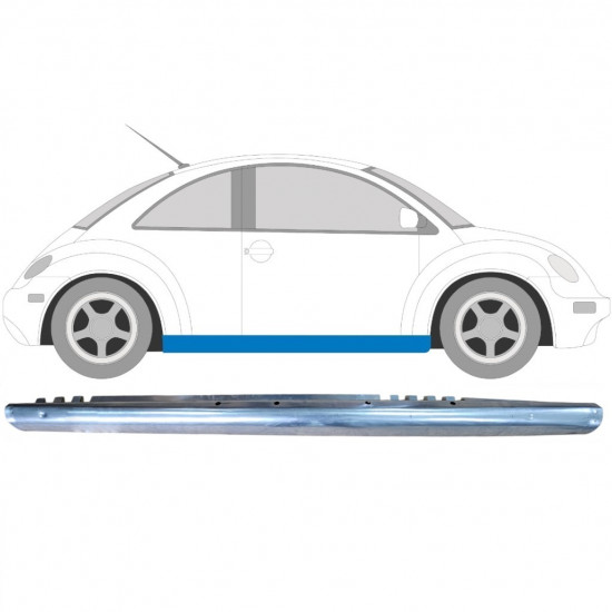 Volledige dorpel voor Volkswagen New Beetle 1998-2005 / Rechts 10209