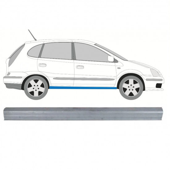 NISSAN ALMERA TINO 2000-2006 DORPEL REPARATIEPANEEL / RECHTS=LINKS