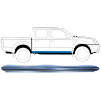 Reparatie dorpel voor Nissan Navara 1998-2005 / Links = Rechts (symmetrisch) 8901