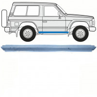 Reparatie dorpel voor Nissan Patrol 1990-1997 / Links = Rechts (symmetrisch) 8597