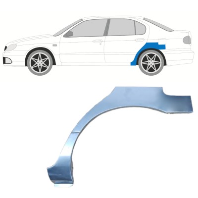 Reparatiepaneel achterspatbord voor Nissan Primera P11 1996-2001 / Links 6843