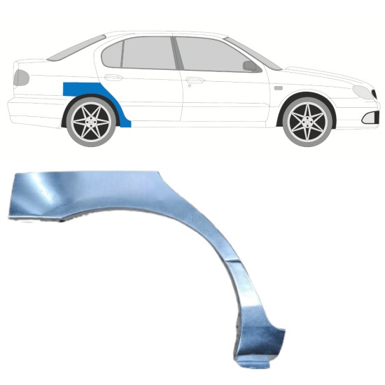 Reparatiepaneel achterspatbord
