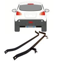 Brandstoftank klemmen voor Nissan Qashqai 2007-2013 16014