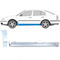 Reparatiepaneel dorpel + voorste spatbord voor Skoda Octavia 1996-2010 / Links 11174