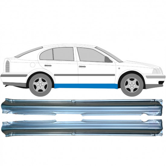 SKODA OCTAVIA 1996-2010 VOL DORPEL REPARATIEPANEEL / SET