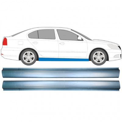 Reparatie dorpel voor Skoda Octavia 2004-2013 / Links = Rechts (symmetrisch) / Set 10309