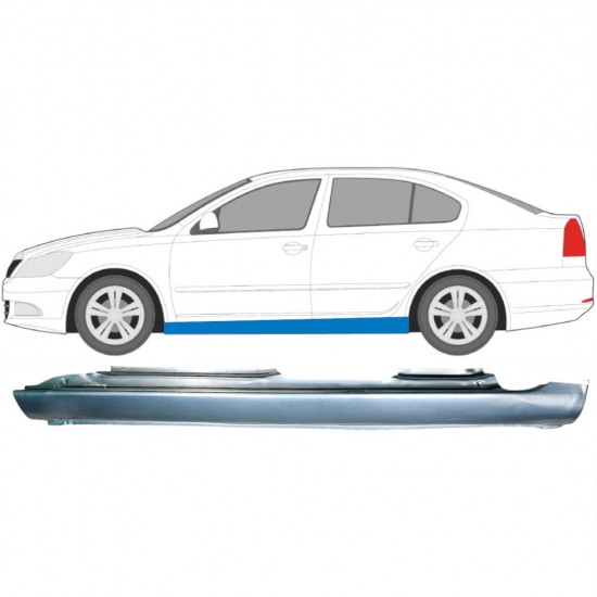 SKODA OCTAVIA 2004-2013 VOL DORPEL REPARATIEPANEEL / LINKS