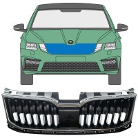 Grill voor Skoda Octavia III 2017-2020 / Set 7548