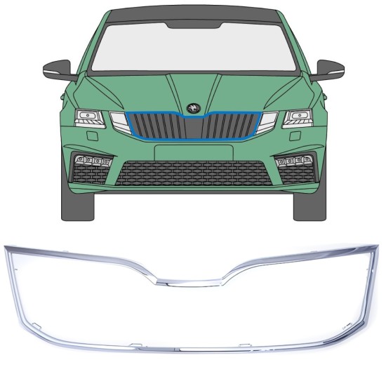 Frame van de grille