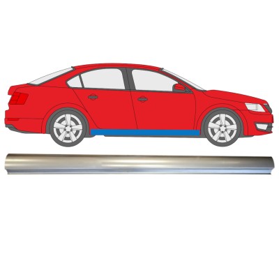 Reparatie dorpel onderste deel voor Skoda Octavia III 2013-2020 / Rechts 14825
