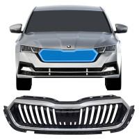Grill voor Skoda Octavia IV 2020- / Set 7727