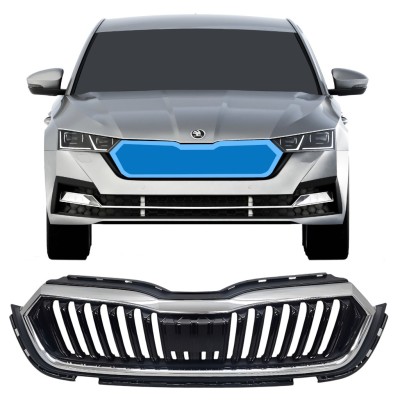 Grill voor Skoda Octavia IV 2020- / Set 7727
