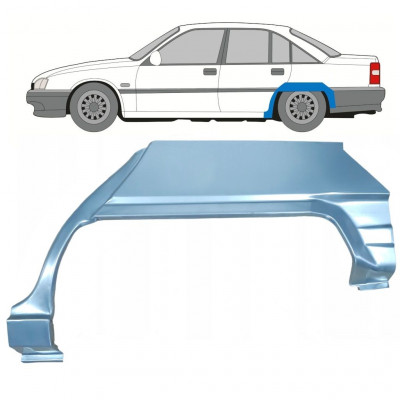 OPEL OMEGA A 1986-1993 ACHTERSTE WIELKAST REPARATIE PANEEL / LINKS