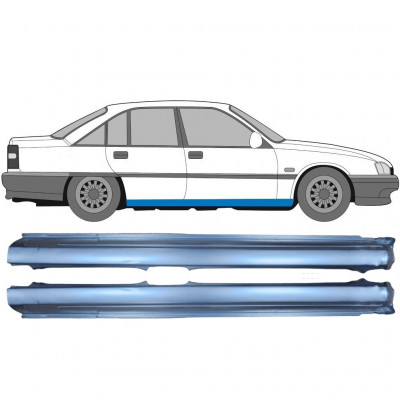 Reparatie dorpel voor Opel Omega A 1986-1993 / Links + Rechts / Set 9782