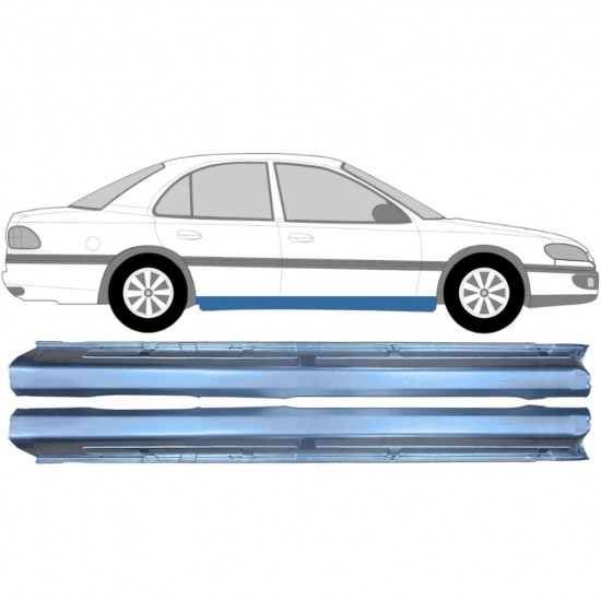 OPEL OMEGA 1996-2003 DORPEL REPARATIEPANEEL / SET