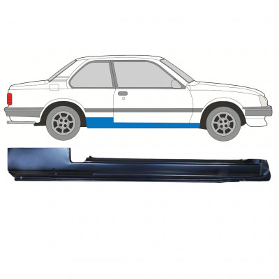 Reparatie dorpel voor Opel Ascona / Vauxhall Cavalier 1981-1988 / Rechts 10979