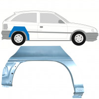 Reparatiepaneel achterspatbord voor Opel Astra 1991-2002 / Rechts 7257