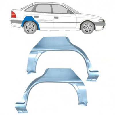 Reparatiepaneel achterspatbord voor Opel Astra 1991-2002 / Links + Rechts / SEDAN / Set 10406