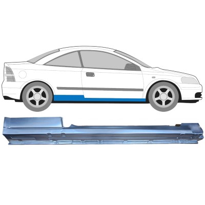 Volledige dorpel voor Opel Astra G 1998-2009 / Rechts / COUPE 15962