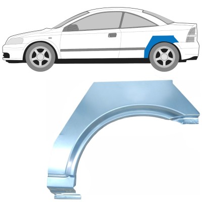 Reparatiepaneel achterspatbord voor Opel Astra G 1998-2009 / Links / COUPE 15960