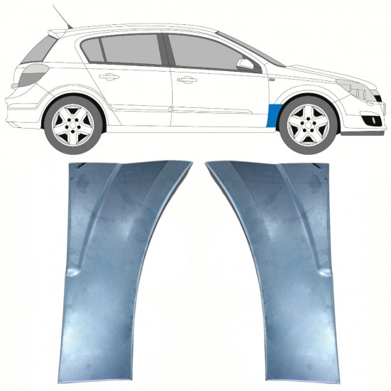 OPEL ASTRA 2003-2014 REPARATIEPANEEL VOORVLEUGEL / SET